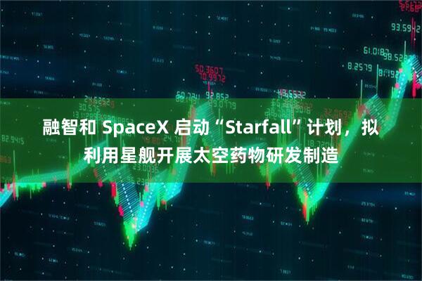 融智和 SpaceX 启动“Starfall”计划，拟利用星舰开展太空药物研发制造